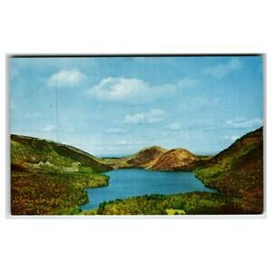 Jordan Pond Mount Desert Island Maine Acadia Park Mountains Postcard